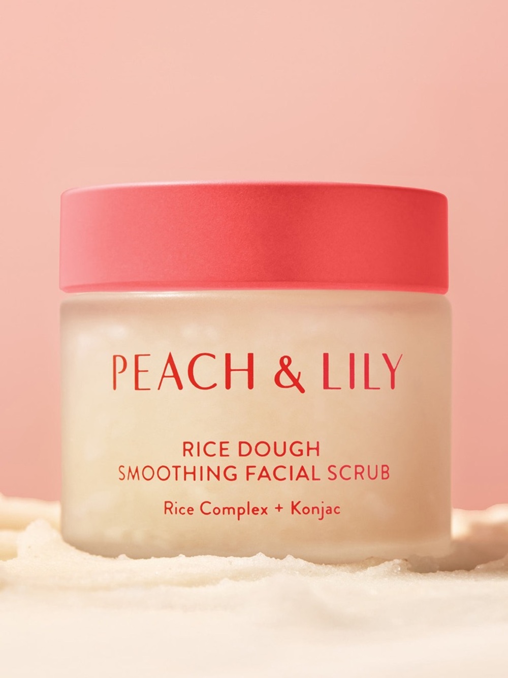Peach & Lily Rice Dough Smoothing Facial Scrub